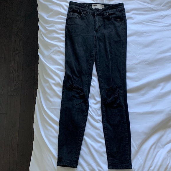 Garage black denim jeans - Picture 2 of 3